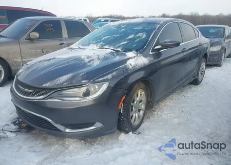 2015 Chrysler 200 Limited из США, поврежденный, VIN 1C3CCCAB2FN592801